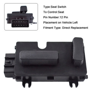 2002-2006 Cadillac Escalade Front Left Power Seat Switch 12450166 Generic