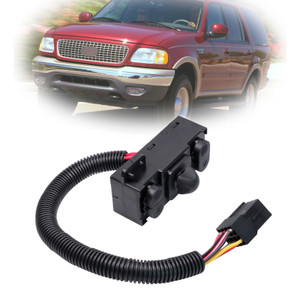1993-2012 Ford E150 E250 E350 E450 E550 Power Seat Switch Left Control Switch F65Z14A701AA Generic