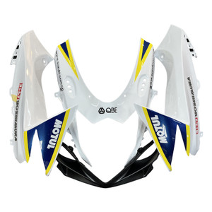 2011-2023 Suzuki GSXR600 GSXR750 K11 Blue White Dunlop Racing Amotopart Fairings Plastics Customs Fairing