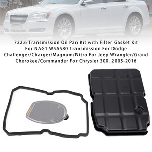 2005-2014 Chrysler 300 722.6 Transmission Oil Pan Kit with Filter Gasket Kit NAG1 Generic