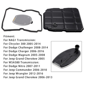 2005 Jeep Grand Cherokee 722.6 Transmission Oil Pan Kit with Filter Gasket Kit NAG1 Generic