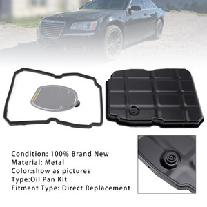 2006-2010 Jeep Commander 722.6 Transmission Oil Pan Kit with Filter Gasket Kit W5A580 Generic