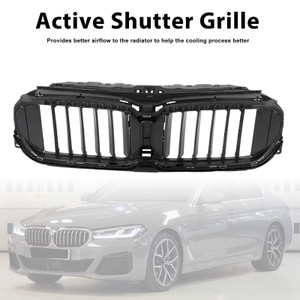 2021-2023 BMW 5 series Front Radiator Active Grille Air Shutter W/Motor 51119498612 Generic
