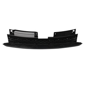 2010-2014 Volkswagen Golf MK6 GTI Style Front High Bar Black Chrome Trim Grille 5K0-853-651-AL-QWA Generic