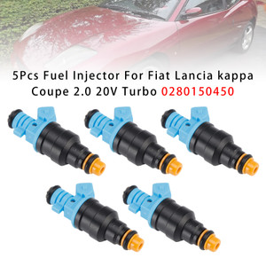 1996-2000 Fiat Coupé 2.0L 5Pcs Fuel Injector 0280150450 Generic