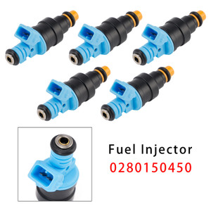 1996-2000 Fiat Coupé 2.0L 5Pcs Fuel Injector 0280150450 Generic
