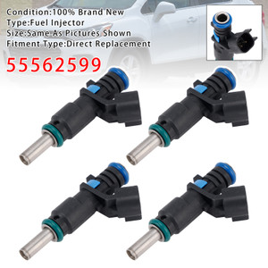 2012-2023 Chevrolet Trax 1.6 Petrol SUV 4Pcs Fuel Injector 55562599 Generic