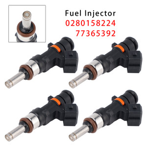 2008-2014 Alfa Romeo FIAT Lancia 4Pcs Fuel Injector 0280158224 77365392 Generic