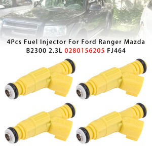 2003-2006 Mazda B2300 2.3L L4 4Pcs Fuel Injector 0280156205 FJ464 Generic