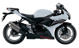 Fairings Plastics Suzuki GSXR600 GSXR750 K11 White GSXR (2011-2014)