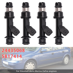 1998-2023 Vauxhall Astravan Petrol 4Pcs Fuel Injector 24435068 5817414 Generic