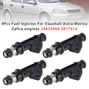 2005-2014 Vauxhall Zafira Petrol 4Pcs Fuel Injector 24435068 5817414 Generic