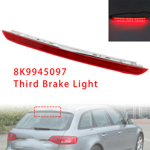 2008-2015 Audi A4 Avant B8 (8K5) Rear Brake Light Auxiliary Third Stop Lamp Light 8K9945097 Red Generic