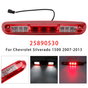 2007-2013 Chevrolet Silverado 1500 2500 3500 LED Third Brake Light 25890530 Generic
