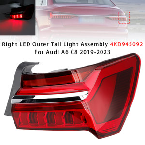 2019-2023 Audi A6 C8 Right LED Outer Tail Light Assembly 4KD945092 Generic