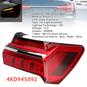 2019-2023 Audi A6 C8 Right LED Outer Tail Light Assembly 4KD945092 Generic
