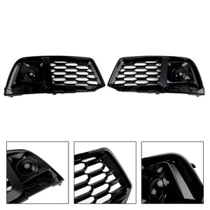 2018-2022 Audi Q5 Standard Version 2PCS Front Bumper Cover Grille Generic