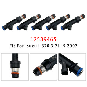 2006 2007 Isuzu i-350 i-370 5Pcs Fuel Injector 12589465 Generic