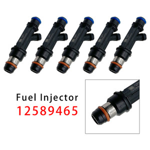 2006-2007 Hummer H3 3.5L 3.7L 5Pcs Fuel Injector 12589465 Generic