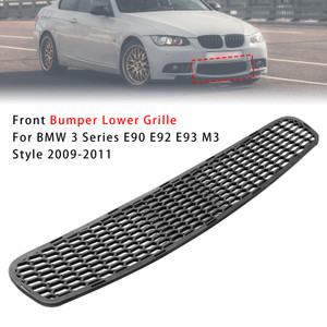 2009-2011 BMW 3 Series E90 E92 E93 M3 Style Front Bumper Lower Grille Generic