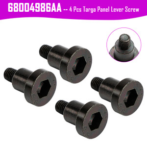 2007-2017 Jeep Wrangler 4Pcs Targa Panel Lever Screw 68004986AA Generic