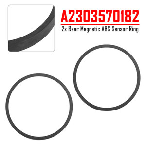 1989-2016 Mercedes Benz C204 W204 S204 2x Rear Magnetic ABS Sensor RingA2303570182 Generic