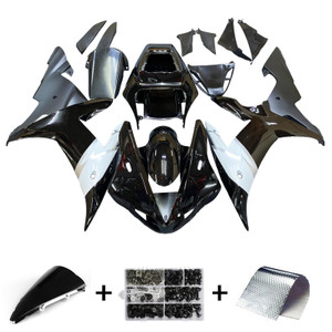 2002-2003 Yamaha YZF-R1 Black R1 Racing Amotopart Fairings Customs Fairing