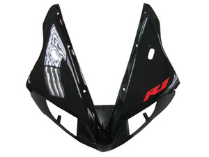 Fairings Yamaha YZF-R1 Black Red Tribal  R1 Racing (2002-2003)