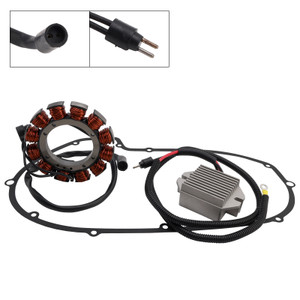 2000-2010 Buell Blast P3 500 Stator And Regulator Rectifier with Gasket Generic