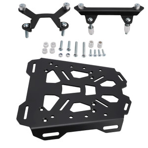 2023-2026 Suzuki V-Strom 800 DE/ RE Aluminum Top Rack Luggage Carrier Plate Matte Black Generic
