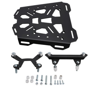 2023-2026 Suzuki V-Strom 800 DE/ RE Aluminum Top Rack Luggage Carrier Plate Matte Black Generic
