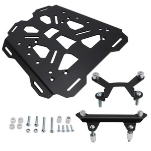 2023-2026 Suzuki V-Strom 800 DE/ RE Aluminum Top Rack Luggage Carrier Plate Matte Black Generic