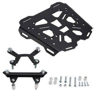 2023-2026 Suzuki V-Strom 800 DE/ RE Aluminum Top Rack Luggage Carrier Plate Matte Black Generic