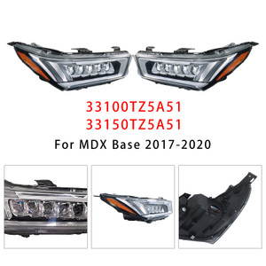 2017-2020 MDX Base Front Left+Right LED Headlight 33100TZ5A51 33150TZ5A51 Generic
