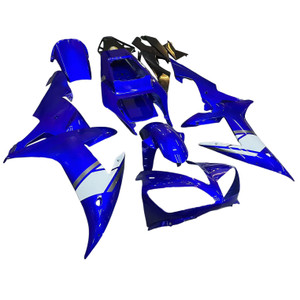 2002-2003 Yamaha YZF-R1 Super Blue R1 Racing Amotopart Fairings Customs Fairing