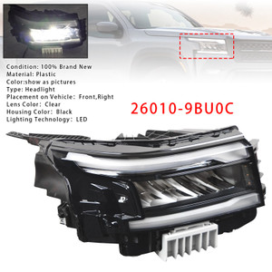 2022-2025 Nissan Frontier Front Right LED Headlight w/DRL 26010-9BU0C Generic