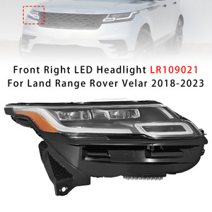 2018-2023 Land Range Rover Velar Front Right LED Headlight LR109021 Generic