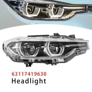 2016-2019 BMW 3 Series F30 320i 330i 340i Right LED Headlight 63117419630 Generic
