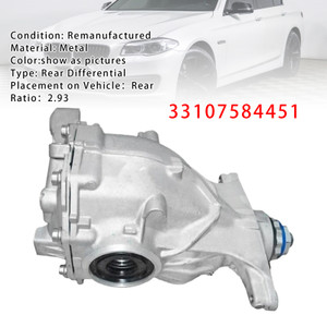 BMW 5 SeriesF10 F11 520d 525d Diesel Rear Axle Differential Assembly 33107584451 2.93 Ratio Generic