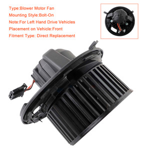 HVAC Blower Motor Fan Front 64119227670 For BMW E81 E87 E90 E84