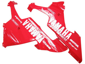 Fairings Yamaha YZF-R1 White Red  R1 Racing (2002-2003)