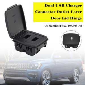 2016-2021 Ford F-Super Duty Dual USB Charger Connector Outlet Cover Door Lid Hinge FB5Z-19A495-AB Generic