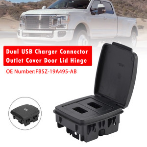 2016-2021 Ford Navigator Dual USB Charger Connector Outlet Cover Door Lid Hinge FB5Z-19A495-AB Generic