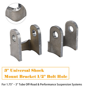 3" Universal Shock Mount Bracket 1/2" Bolt Hole For 1.75"â?" Performance Suspension