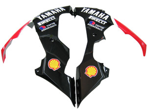 Fairings Yamaha YZF-R1 Red Black Santander  Racing (2004-2006)