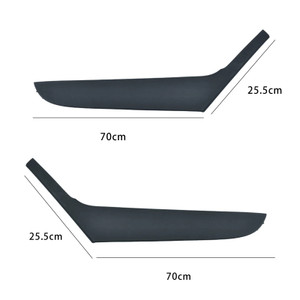 2009-2013 VW Golf 6 Coupe Left+Right Door Handle Cover Trim Panel 5K3686039A 5K3686040A Generic