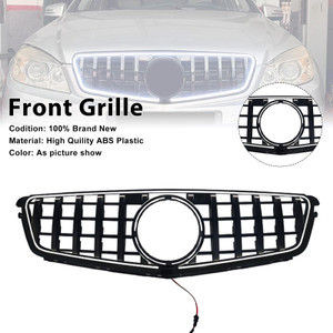 2008-2014 Mercedes-Benz W204 C-Class GT-Style Front Bumper Grille Generic
