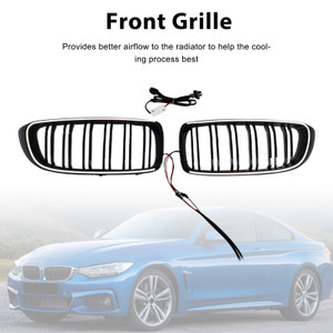 2014-2020 BMW 4-Series F32 F33 F36 F82 F83 Front Kidney Grille Black Generic