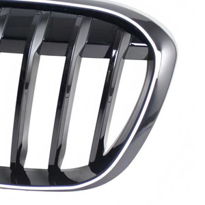 2016-2019 BMW X1 F48 F49 2PCS Gloss Black Front Kidney Grille Generic