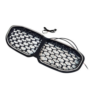 2019-2024 BMW 1 Series F40 Diamond Front Kidney Grille Gloss Black Generic